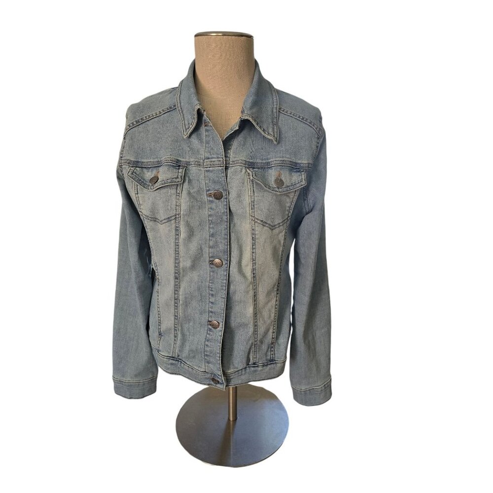 Lee Riders Indigo Women's Denim Jacket Size Large